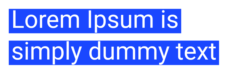 Background padding small