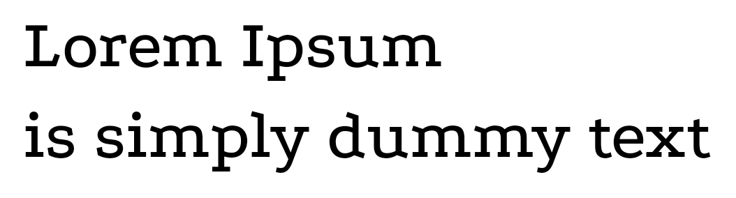 Text font Podkova