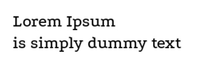Text font Podkova